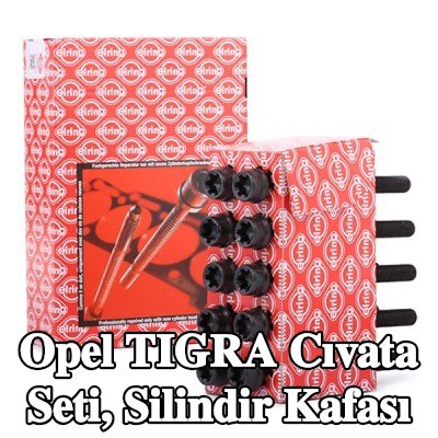 ELRING Cıvata Kiti, silindir kafası M10x1, 25x119 — Opel Tigra