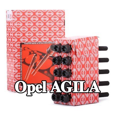 ELRING مجموعة البراغي, رأس الأسطوانة M10x1, 25x119 — 2003 Opel Agila