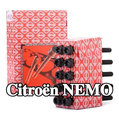 ELRING مجموعة البراغي, رأس الأسطوانة M10x1, 25x119 — Citroën Nemo