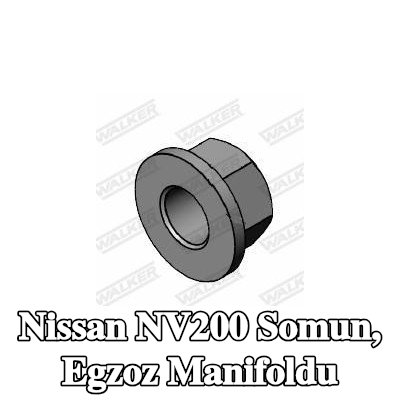 WALKER Somun, egzoz manifoldu — 2010 Nissan Nv200