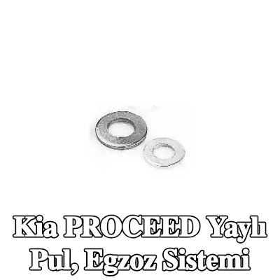 VEGAZ Yaylı pul, egzoz sistemi — Kia Proceed