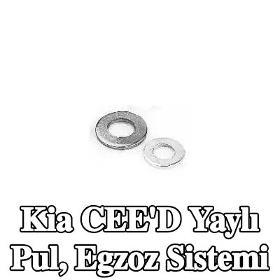 VEGAZ Yaylı pul, egzoz sistemi — Kia Cee'd