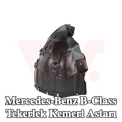 VAN WEZEL Tekerlek kemeri kaplaması Sağ Ön — Mercedes-Benz B-Class