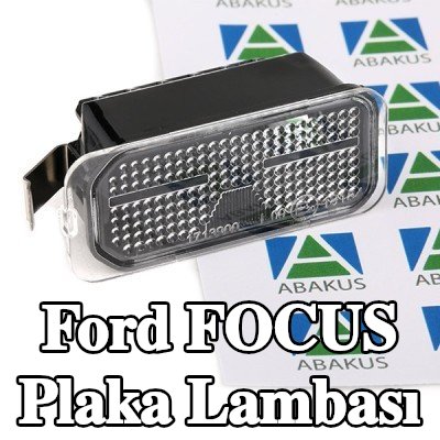 ABAKUS Her iki tarafta plaka lambası, ampul içermez — Ford Focus
