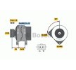 BOSCH Alternatör 120A — Volkswagen Vento (6)
