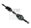 FEBI BILSTEIN Tahrik mili Ön Aks Sağ, aks somunu ile — 2003 Toyota Avensis (3)