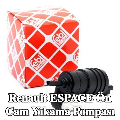 FEBI BILSTEIN Ön cam yıkama pompası 12V — 2000 Renault Espace