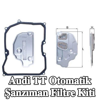 MAHLE Conta/sızdırmazlık elemanı içeren otomatik şanzıman filtre kiti — 2002 Audi Tt