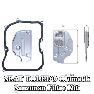 MAHLE Conta/sızdırmazlık elemanı içeren otomatik şanzıman filtre kiti — 2015 SEAT Toledo