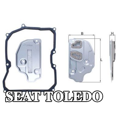 MAHLE مجموعة مرشح ناقل الحركة الأوتوماتيكي مع حشية/سداد — 2015 SEAT Toledo