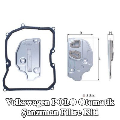 MAHLE Conta/sızdırmazlık elemanı içeren otomatik şanzıman filtre kiti — 2012 Volkswagen Polo