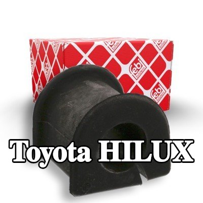FEBI BILSTEIN جلبة قضيب مانع للانقلاب المحور الأمامي, داخلي, 18mm, مطاط — 1990 Toyota Hilux