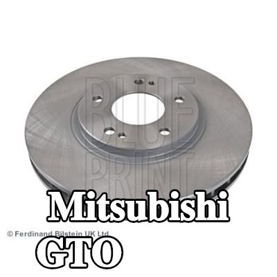 BLUE PRINT قرص مكابح المحور الأمامي, Outer Diameter: 296, 0mm, مزود بفتحات تهوية داخلية, مطلي — 1990 Mitsubishi Gto