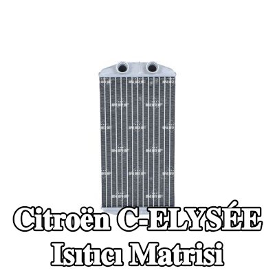 NRF Boru içermeyen ısıtıcı matrisi — Citroën C-elysée