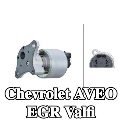 HELLA Contalı/sızdırmazlık elemanlı EGR valfi — Chevrolet Aveo