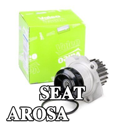 VALEO عدد أسنان مضخة الماء: 19, بدون غطاء, مع حشيات/مانعات تسرب — SEAT Arosa