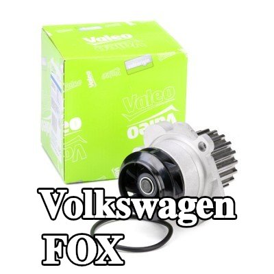 VALEO عدد أسنان مضخة الماء: 19, بدون غطاء, مع حشيات/مانعات تسرب — 2005 Volkswagen Fox