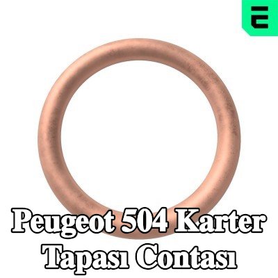 OPTIMAL Karter tapası rondelası Bakır, Inner Diameter: 16mm — Peugeot 504