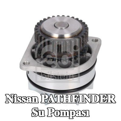 FEBI BILSTEIN Su pompası Diş Sayısı: 31, conta halkası ile — Nissan Pathfinder