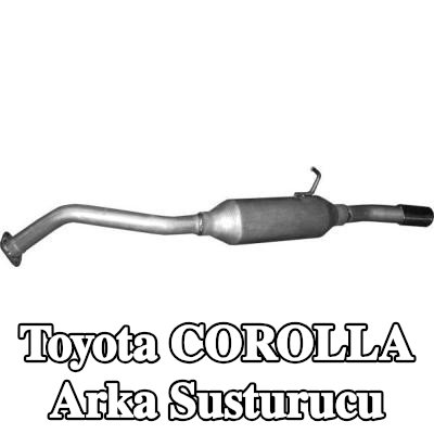 POLMO Arka susturucu Arka — 2012 Toyota Corolla
