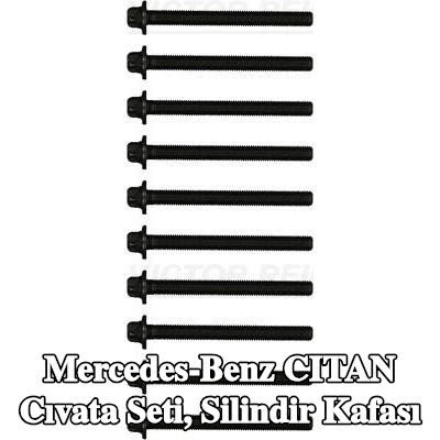 REINZ Cıvata Kiti, silindir kafası M11, 111mm — Mercedes-Benz Citan