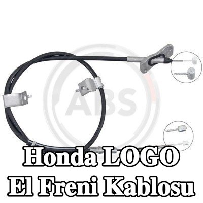 A.B.S. El freni kablosu 200mm, 1450mm — Honda Logo