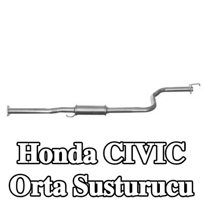 VEGAZ Orta susturucu Merkez, 1930mm — 1990 Honda Civic