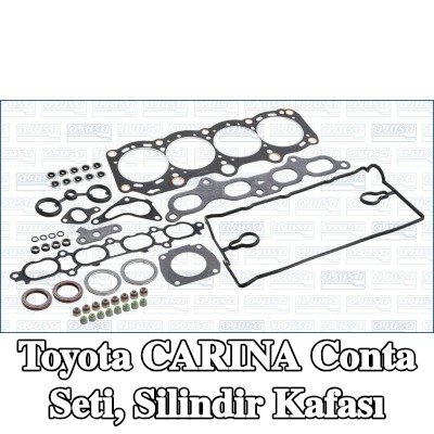 AJUSA Conta seti, silindir kapağı contalı silindir kapağı, valf gövdesi contalı, FIBERMAX — 1995 Toyota Carina