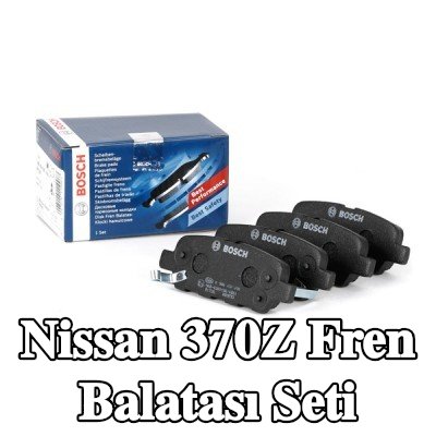 BOSCH Fren balatası seti 13, 7mm, montaj kılavuzu ile — Nissan 370z