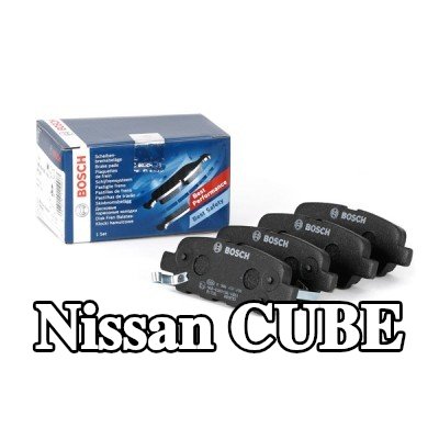 BOSCH مجموعة وسادات الفرامل 13, 7mm, مع دليل التركيب — Nissan Cube