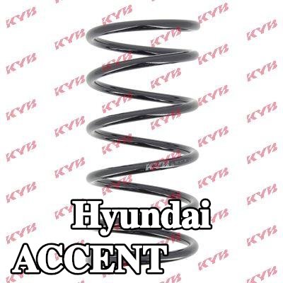 KYB نابض لولبي K-Flex, المحور الأمامي — 2000 Hyundai Accent