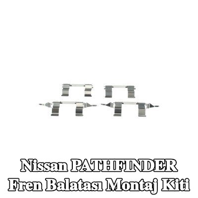 BOSCH Fren balatası montaj kiti — Nissan Pathfinder