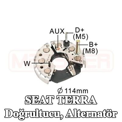 ERA Doğrultucu, alternatör — 1990 SEAT Terra