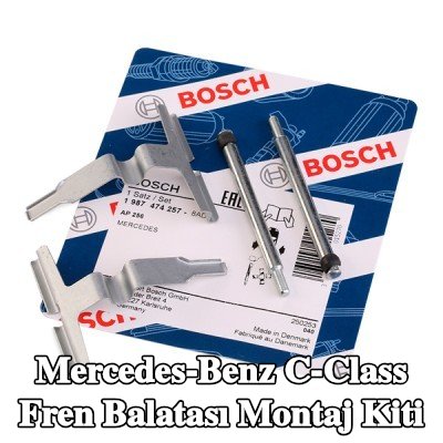 BOSCH Fren balatası montaj kiti — 2002 Mercedes-Benz C-Class