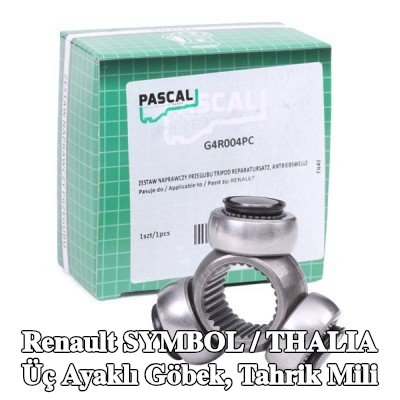 PASCAL Üç ayaklı göbek, tahrik mili — Renault Symbol / Thalia