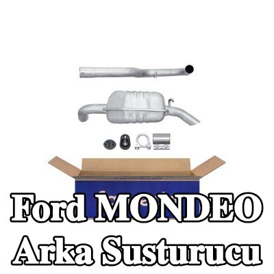 HELLA Arka susturucu Arka, montaj parçaları ile — 1995 Ford Mondeo