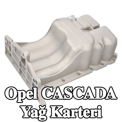 FEBI BILSTEIN Motor tarafında yağ karteri, yağ tahliye tapalı, conta halkası ile — Opel Cascada