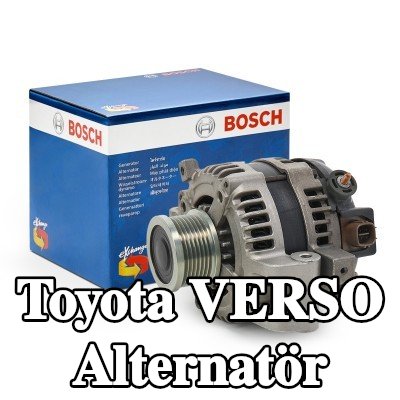 BOSCH Alternatör 100A — Toyota Verso