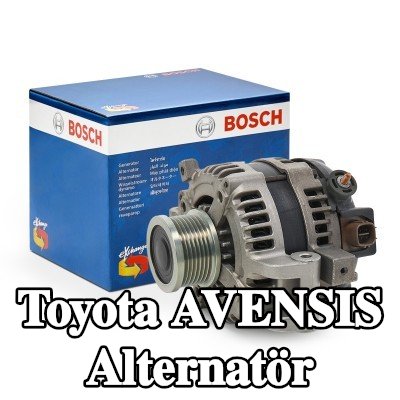BOSCH Alternatör 100A — Toyota Avensis