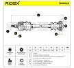 RIDEX Tahrik mili Arka Aks her iki taraf, 664mm — Mercedes-Benz 124-Series (6)