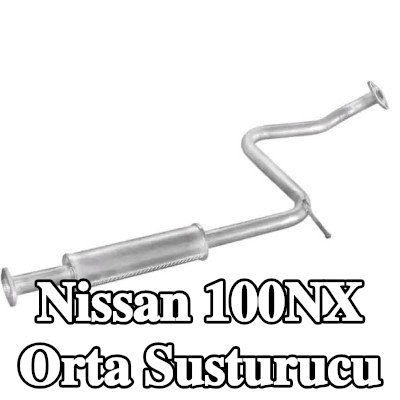 VEGAZ Orta susturucu 1370mm — Nissan 100nx