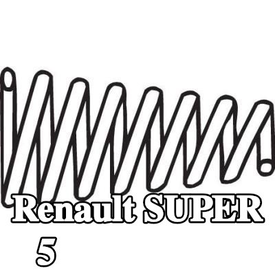 BOSAL زنبرك، أنبوب العادم — Renault Super 5