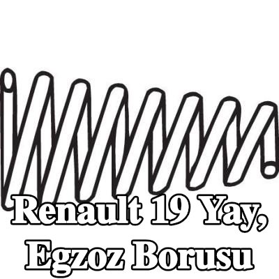 BOSAL Yay, egzoz borusu — Renault 19