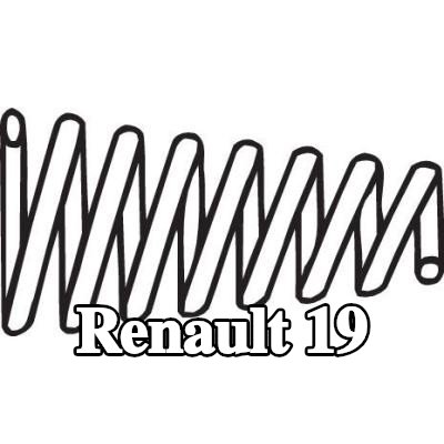 BOSAL زنبرك، أنبوب العادم — Renault 19
