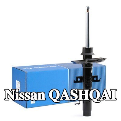 SACHS ممتص الصدمات للمحور الأمامي الأيسر, ضغط الغاز, دعامة نظام التعليق — Nissan Qashqai