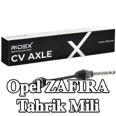RIDEX Tahrik mili Ön Aks Sağ, 974mm — Opel Zafira