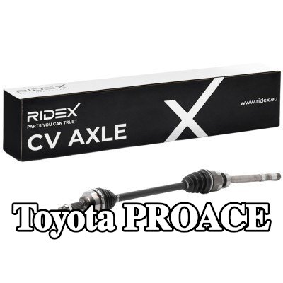 RIDEX عمود الدفع للمحور الأمامي الأيمن, 974mm — Toyota Proace
