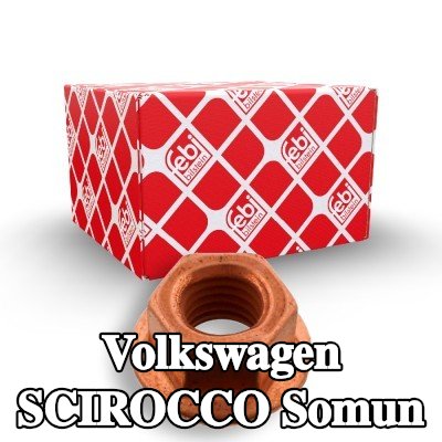 FEBI BILSTEIN Somun — 1990 Volkswagen Scirocco