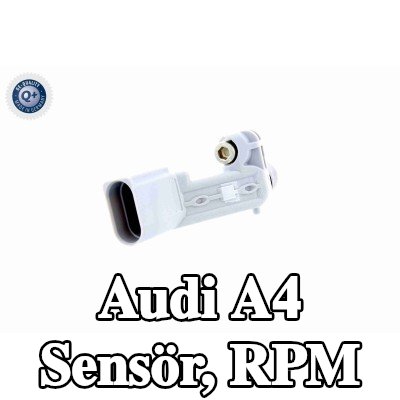 VEMO Sensör, RPM Q+, orijinal ekipman üreticisi kalitesi MADE IN GERMANY — Audi A4