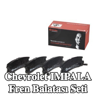 BREMBO Prime fren balatası seti, 15mm, gıcırtı önleyici plaka ile, aksesuarsız — Chevrolet Impala